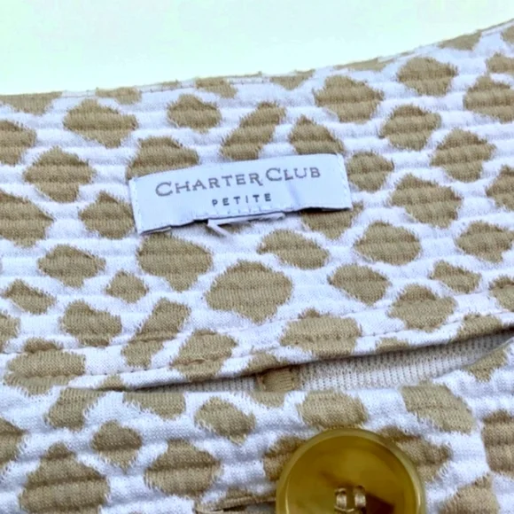 Charter Club women's petite blazer size large petite. - Picture 8 of 10